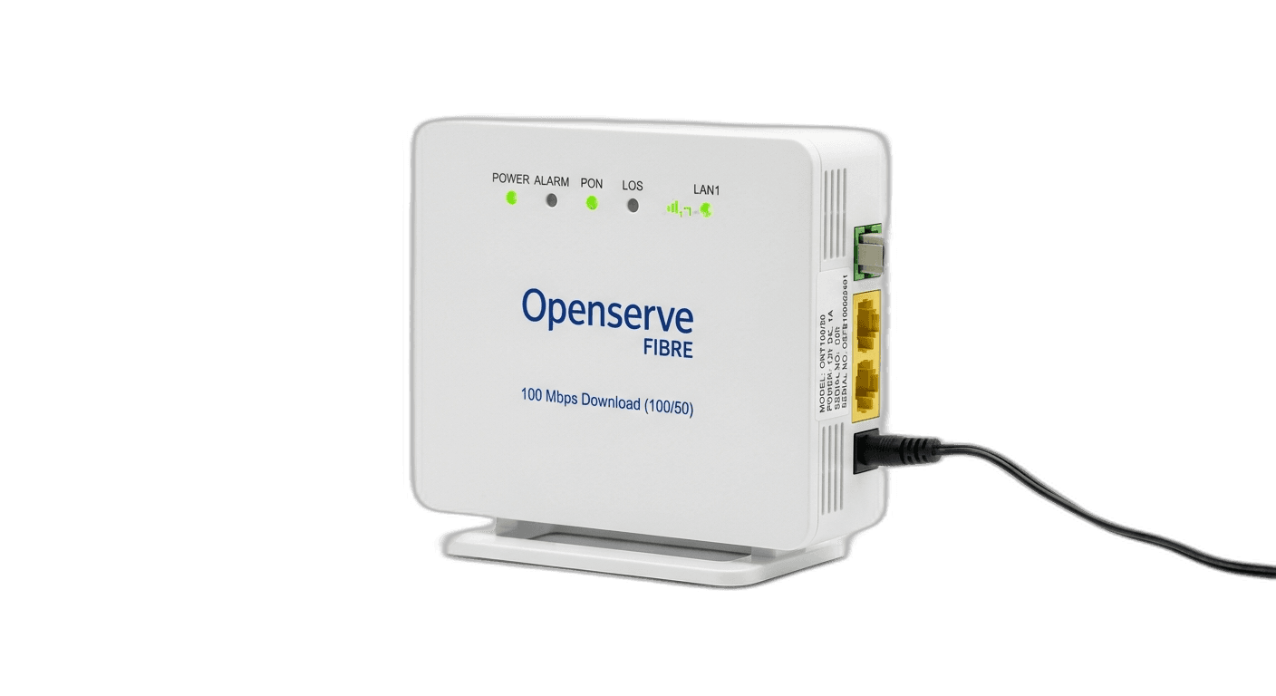 Openserve Fibre 100 Mbps Download (100/50)