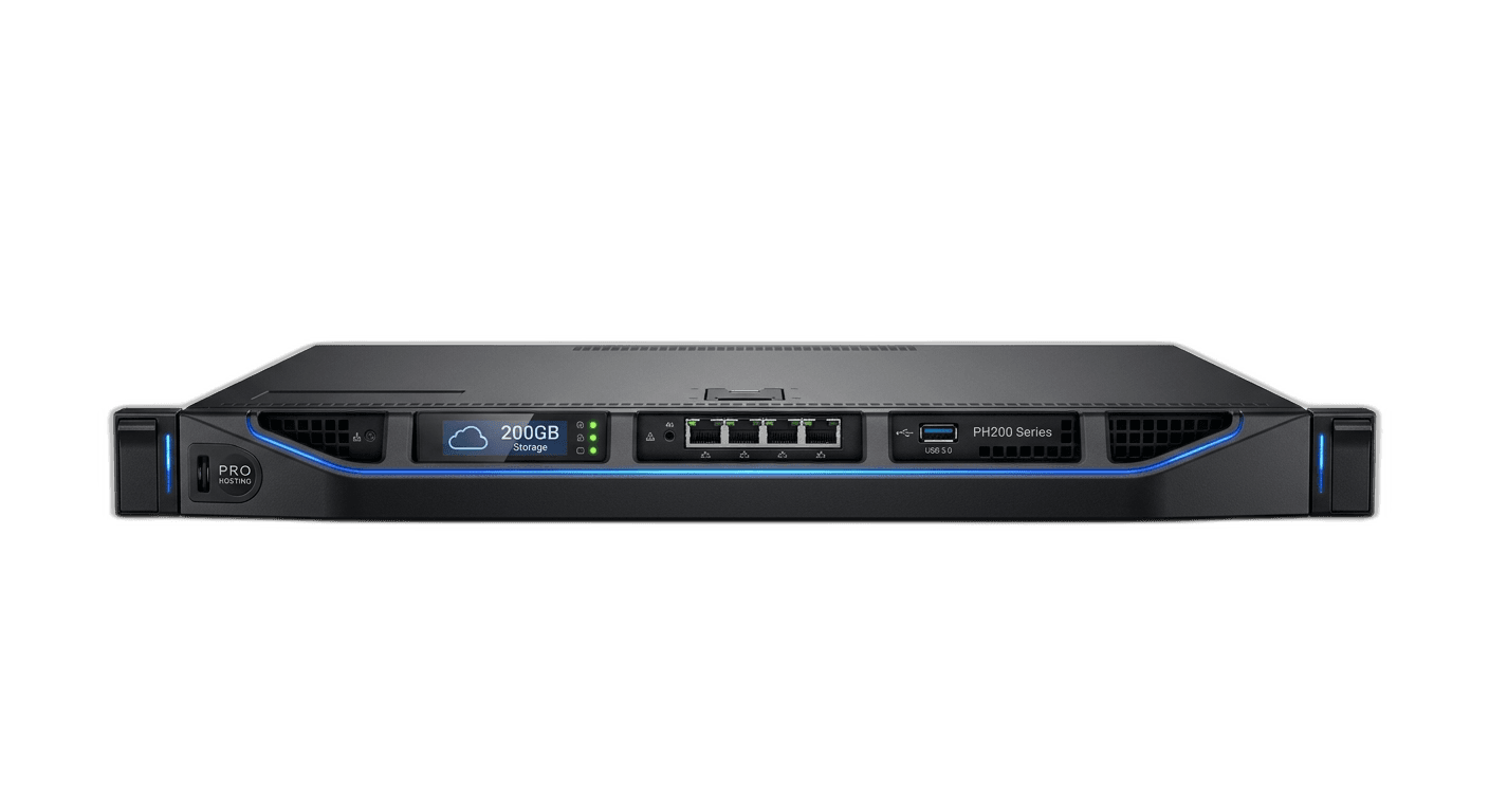 Pro Hosting - 200GB Space, 100 Email Boxes, 10 Databases, Apache, PHP, MySQL
