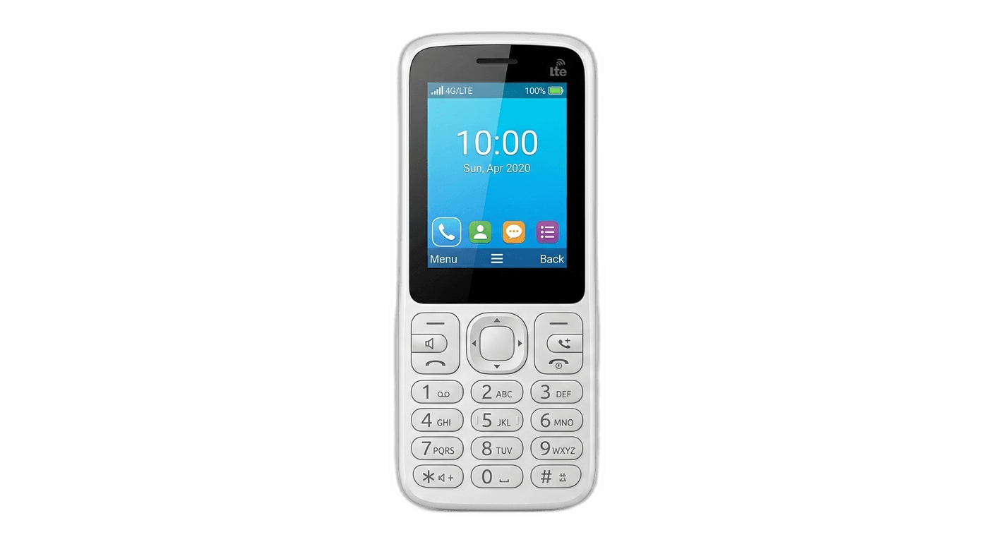 White 4G LTE Handset