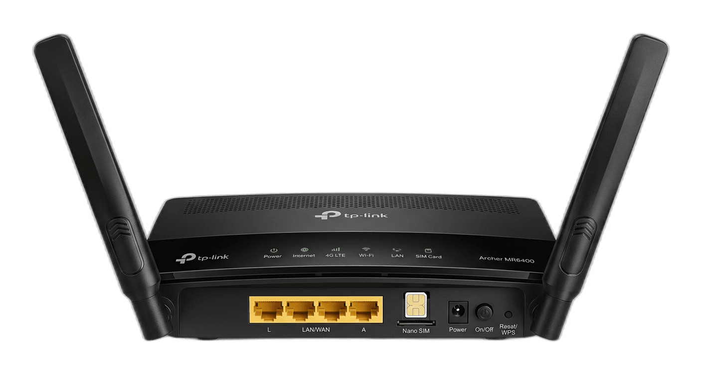 4G LTE + Fibre Router - Archer 4G LTE Modem AC300 | MR6400
